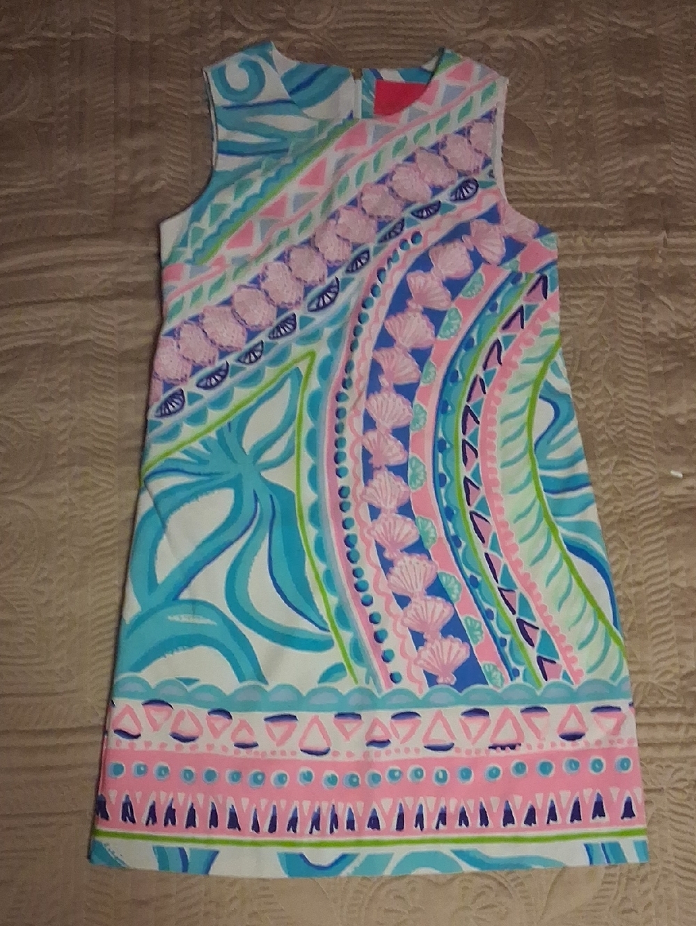 Lilly Pulitzer Narissa stretch shift mini dress